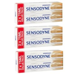 Sensodyne - Twin Pack Multi Care Toothpaste Value pack (6 x 75ml)