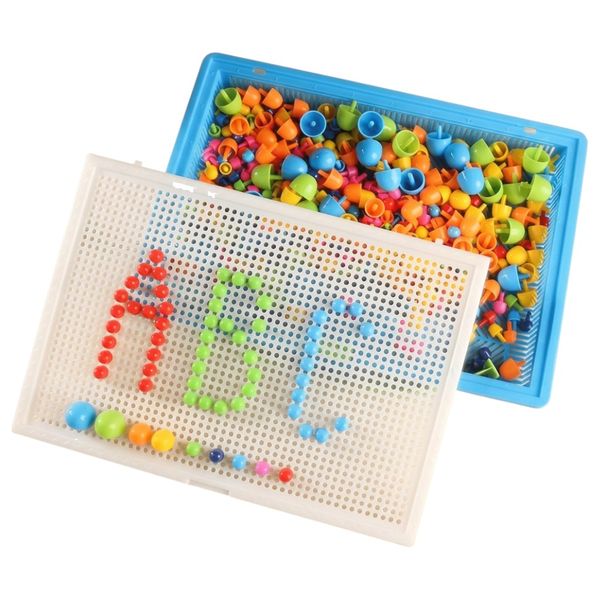 592 Piece - Kids Puzzle Toy With Storage Tray - Multicolour