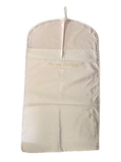 Olive Tree - Silky Satin Garment Bag Coat Suits Dress Carry Cover -Pink -XL