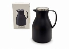 1L Modern Matte Black Vacuum Insulated Thermal Jug