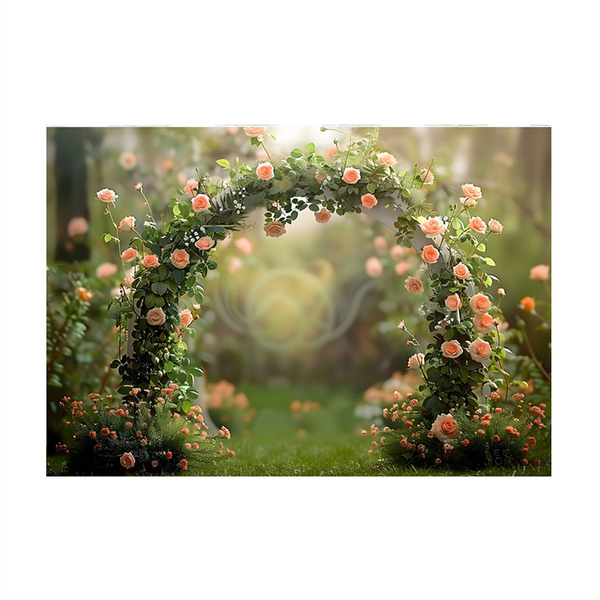 Scenery Wedding 3D Party Holiday Portrait Photography Backdrops F