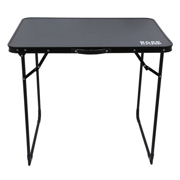 Basecamp Outdoor Medium Folding Camping Table with Carry Handle - 80x60cm