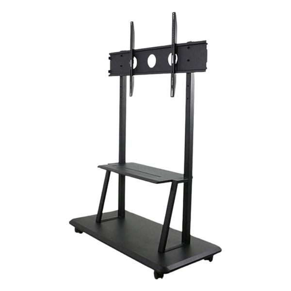 32''-70'' Adjustable Mobile Floor TV Mount Stand Trolley With Wheels