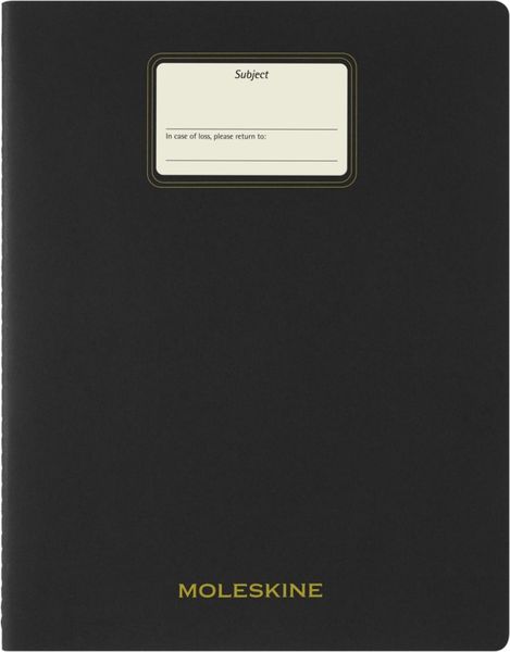 Moleskine Student Cahiers XXL Ruled Black