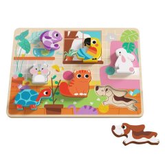 TookyToy Wooden Chunky Pet Puzzle