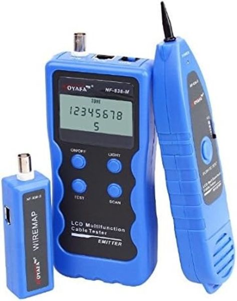 Meter To LCD Multifunction Cable Tester NF-309 Blue