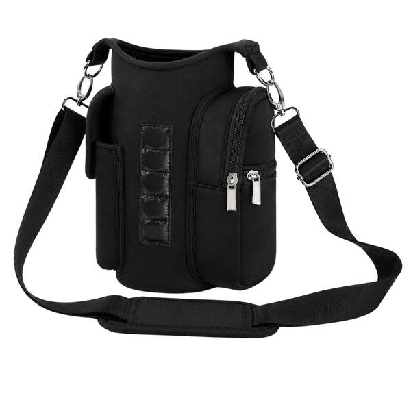 Arfast- Magnetic Gym Water Bottle Holder Bag with Phone Pocket Storage