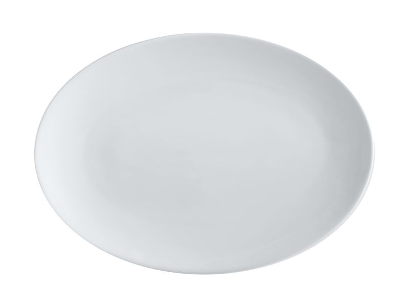 Maxwell and Williams White Oval Serving Platters - Set of 4