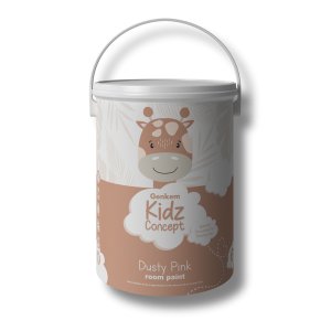 Genkem Kidz Room Paint Kids 5lt Dusty Pink