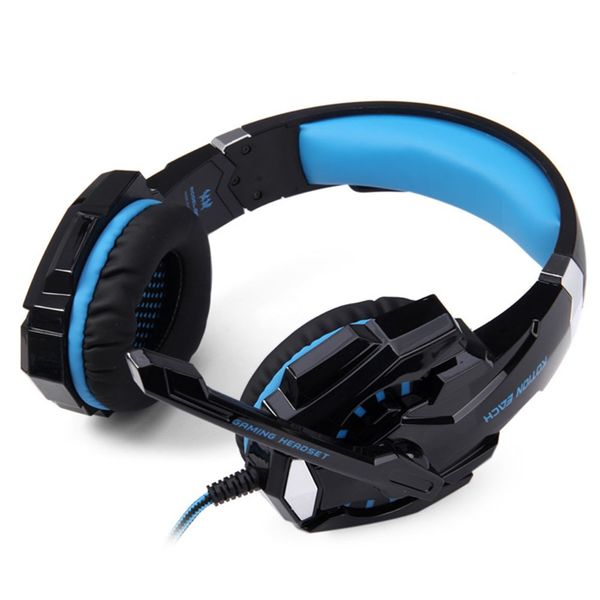 Gamong Headphones Kotion G9000 Gaming Headphones with Mic - Blue