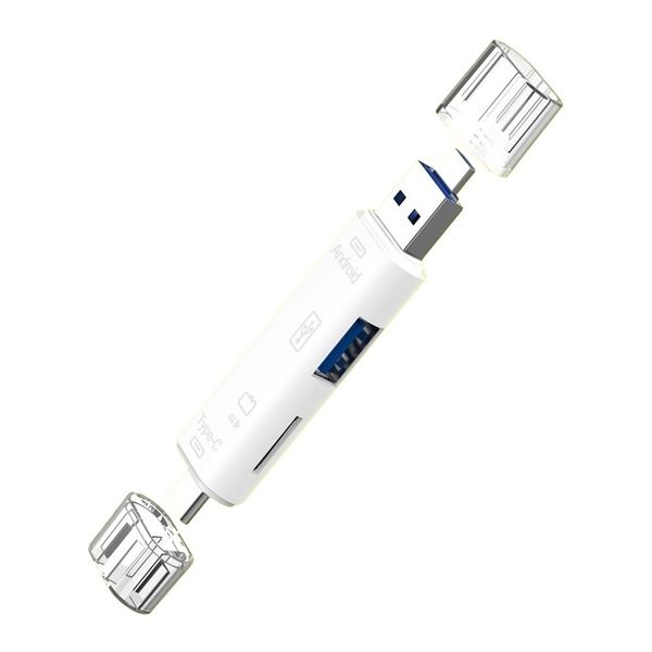 UTHAI C01 3-in-1 OTG Card Reader, Compatible with Android Computers