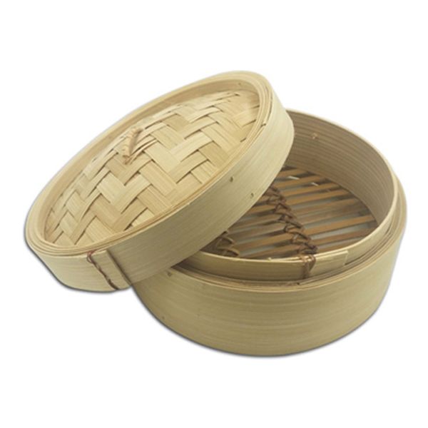 Regent - Oriental Steamer with Lid Bamboo