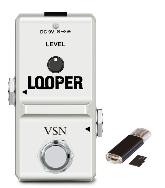 VSN Looper Pedal with 1GB Memory Card