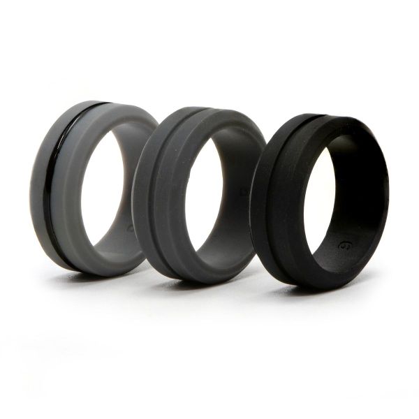 Ring Silicone Men - Marrimi Style - Combo 3