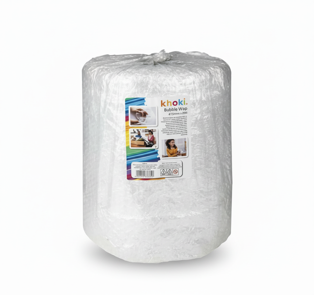 Khoki Bubble Wrap Roll 400mm x 30m for Shipping and Moving Protection