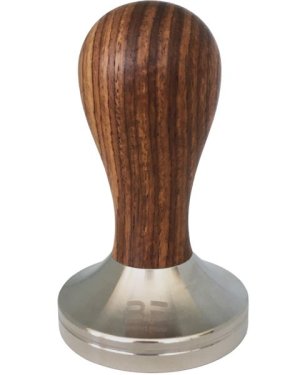 Barista's Friend 58mm Espresso Walnut Tamper Stainless Steel Base