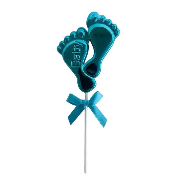 Little Feet Cake Topper for Baby Shower - 19cm