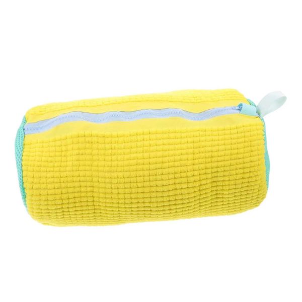 Washing Machine All Shoe Types-Yellow with Blue Zipper, Ideal for