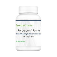 Fenugreek Fennel and Ginger Breastfeeding Lactation Supplement