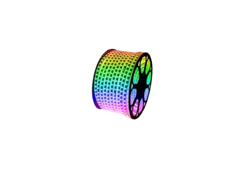 3994-13 100M Multicolor LED Strip Light 220V Single Line Roll