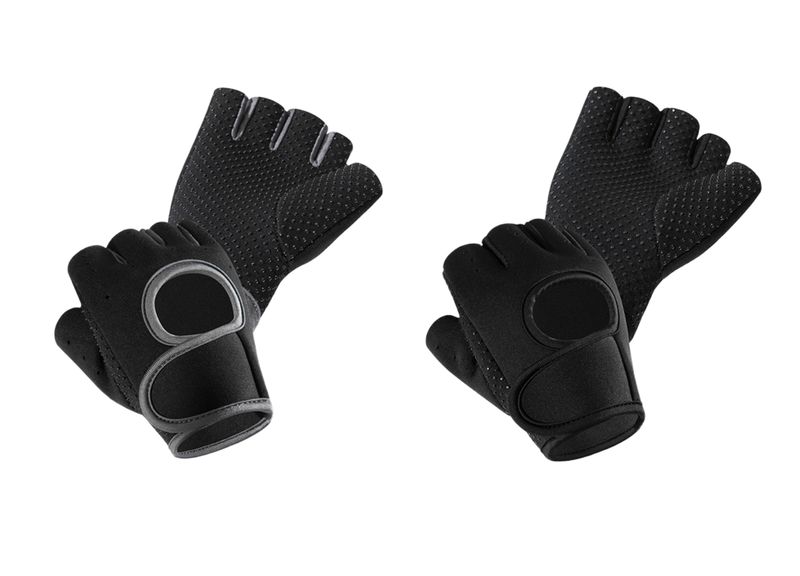 2 Pack JUSIUU Workout Gloves Exercise Gloves Weight Lifting Cycling Gym