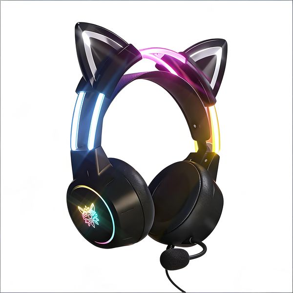 X15 Pro Illuminated Headband Gaming Headphone with Noise Cancellation