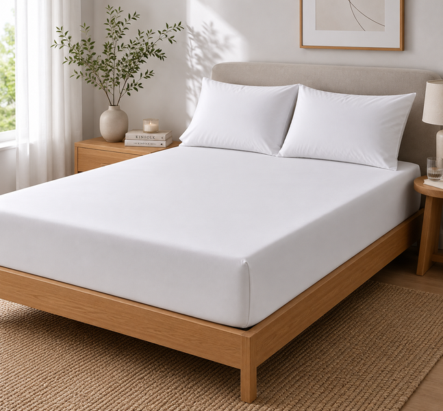 Danny Home Soft Touch Microfiber Fitted Sheet 100% polyester