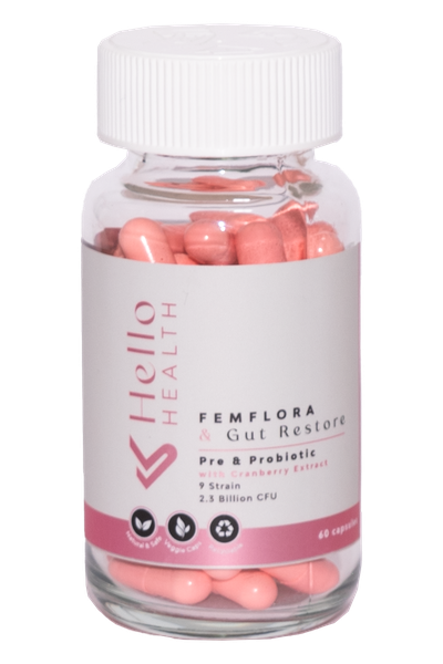 FemFlora &amp; Gut Restore Pre &amp; Probiotics