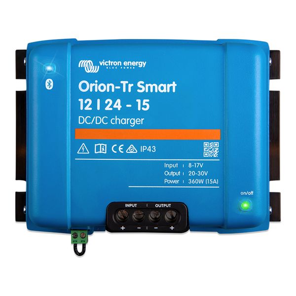 Victron Energy Orion -Tr Smart 12/24-15A Non-Isolated DC-DC Charger