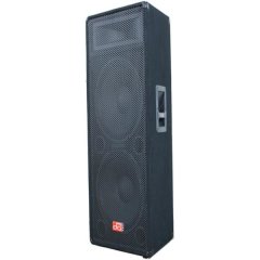 Cabinet Speaker 15" Dual 600W 4Ohm Carpeted