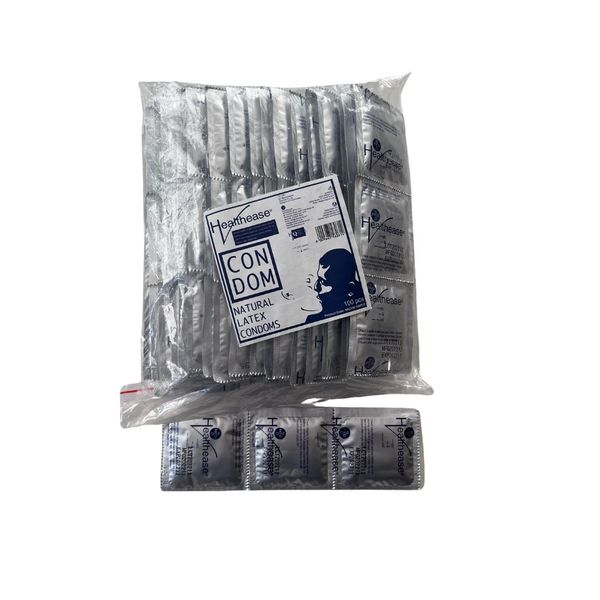 Healthease Condoms Bulk Pack of 100