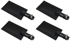 Leeman Majestic Leather Luggage Tags - 4 Pack
