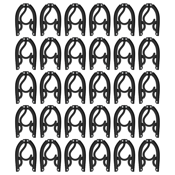 30 Pcs Travel Hangers Portable Foldable Travel Hanger Organizer
