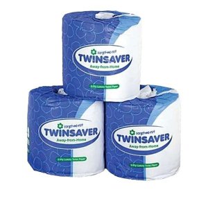 Twinsaver - 2 Ply Individually Wrapped Toilet Rolls x 5