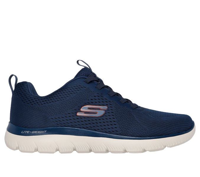 Skechers Mens - Summits - Navy/Orange