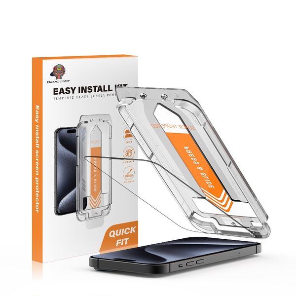 Samsung S24/S25 Clear Glass Protector - Bubble-Free Easy Install