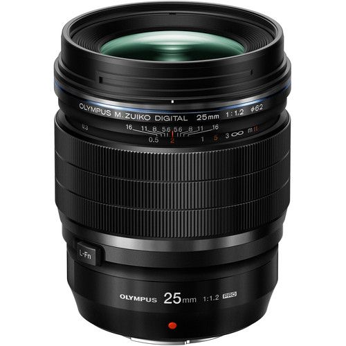 Olympus M.Zuiko Digital ED 25mm F1.2 PRO incl. Lens hood &amp; Lens case