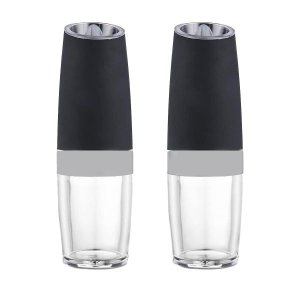 Gravity Electric LED Salt and Pepper Grinder - Set of 2
