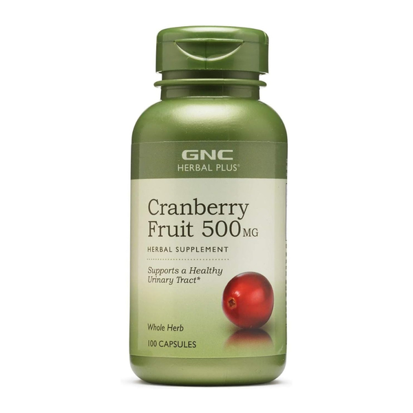 GNC Whole Herb Cranberry Urinary Tract Health Supplement - 100 Capsules