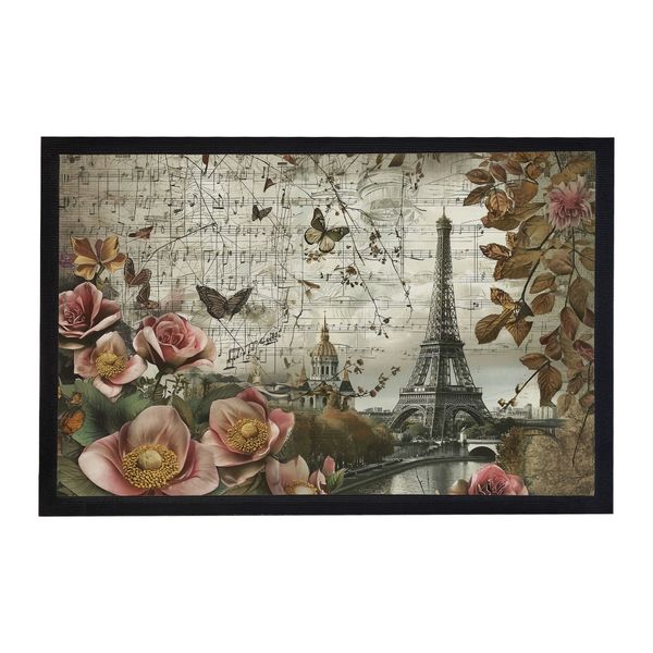 Classic Eifel Tower Door Mat