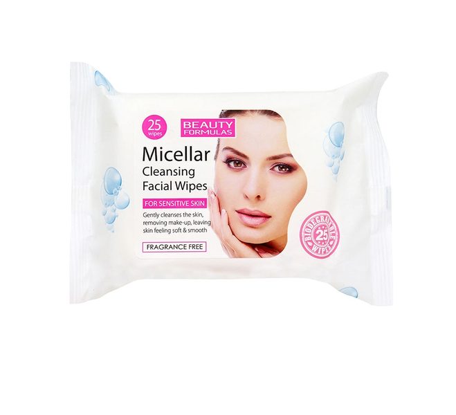 Beauty Formula Micellar Cleansing Facial Wipes (50)