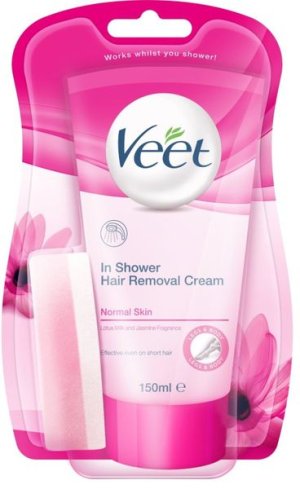 Veet In Shower Hair Removal Cream for Normal Skin 150ml - 51458