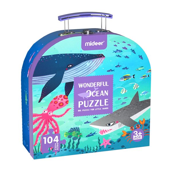 Mideer Wonderful Ocean Puzzle: 104 Pieces