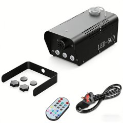 U king 500W Mini RGB Stage Smoke Machine with Remote
