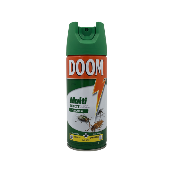 Doom Multi Purpose Insect Killer Odourless - 300ml - Pack of 6