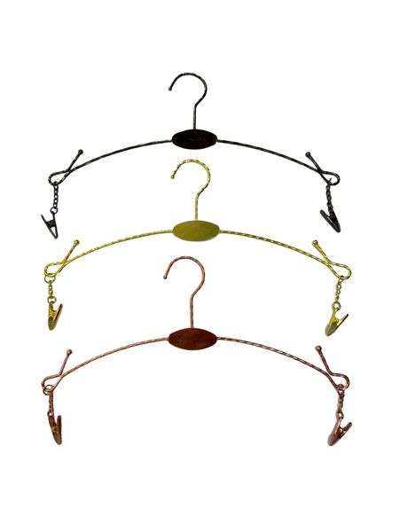 Metal Bra Hangers - Black