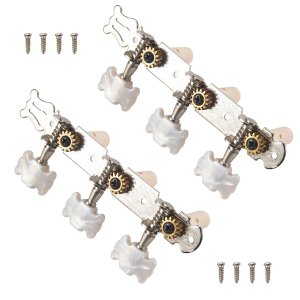 One Pair Guitar Tuning Pegs Machine Tuners White Machine Head
