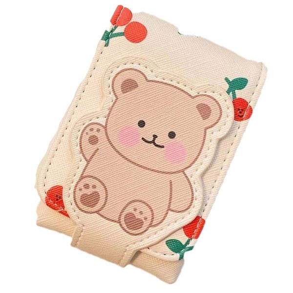Bear makeup mirror pouch
