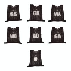 Admiral Imported Mesh Netball Bibs - Set of 7