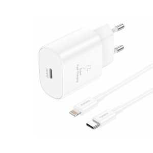 Foneng 25W GaN PD Ultra Fast Charger USB-C Lightning Cellphone Charger